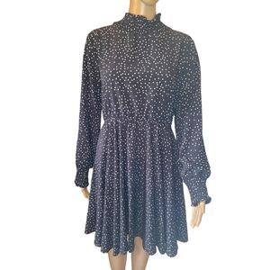 💥2 for$20💥Unbranded dress Black with white dots
